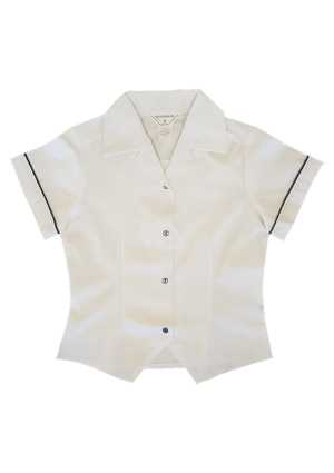 Wairarapa College Senior SS Blouse White