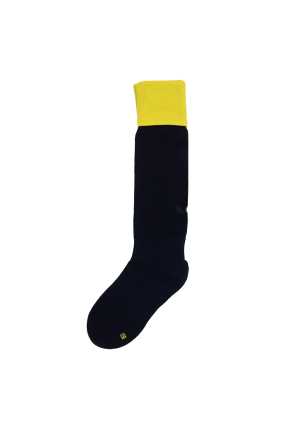 Wairarapa College Sports Socks Navy/Yellow